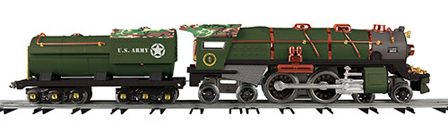 green model steam locomotive