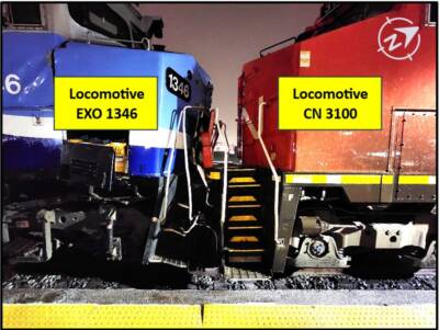 TSB urges Transport Canada to take steps to prevent train collisions