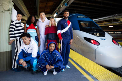 Amtrak’s bold move: Tracksuits meet Acela travel