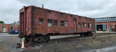 Lackawanna Chapter of R&LHS makes $10,000 donation to troop sleeper restoration project