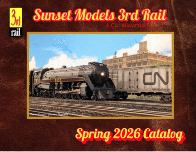 Sunset Models 3rd Rail announces 2026 catalog club