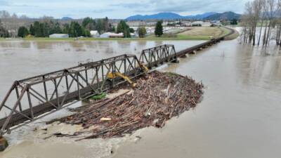 News Photos: Flooding on BNSF in Washington