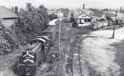 Alco and Baldwins at Rutland, Vt.