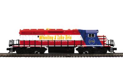 Semiquincentennial anniversary locomotives in O gauge