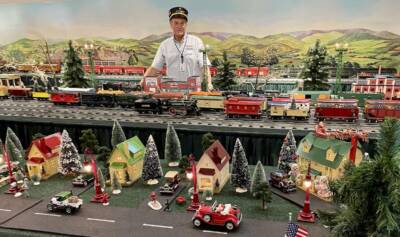 Holiday layout display event in Delaware