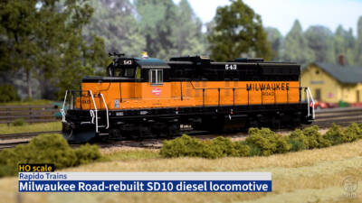 Rapido Trains HO SD10 diesel locomotive