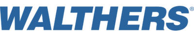 A blue text logo which reads "Walthers"