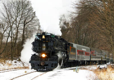 Western Maryland Scenic’s No. 1309 makes first 2026 trip