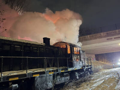Suspect arrested in locomotive fire at Catskill Mountain Railroad