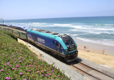 Two arrested for ‘surfing’ atop San Diego commuter train