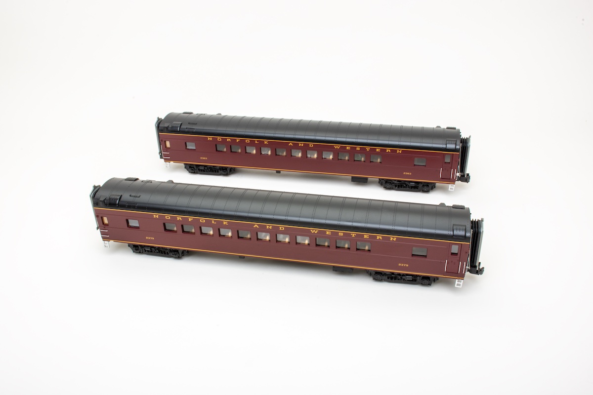 O-scale coaches
