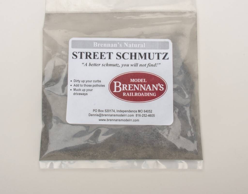 bag of gray powder with red logo