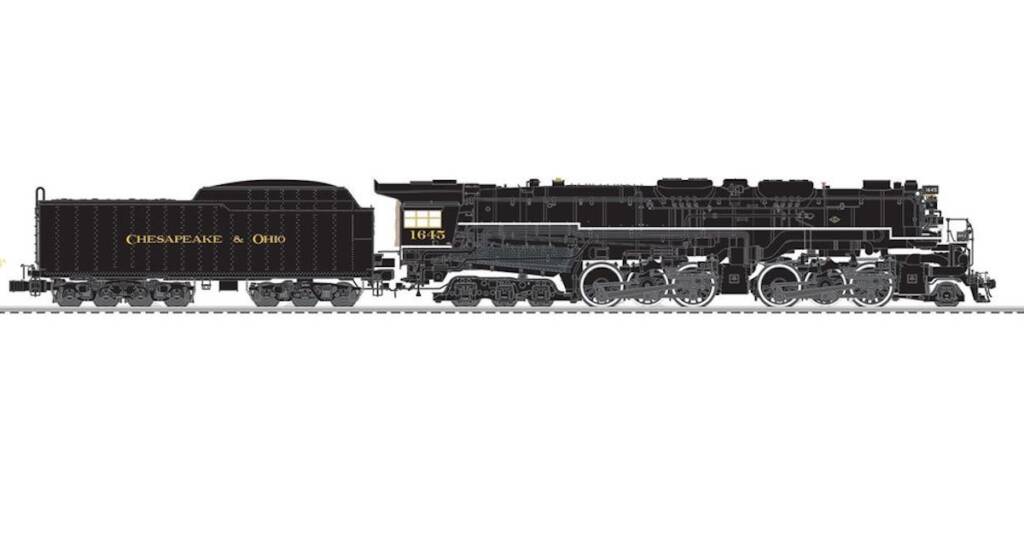 steam locomotive model
