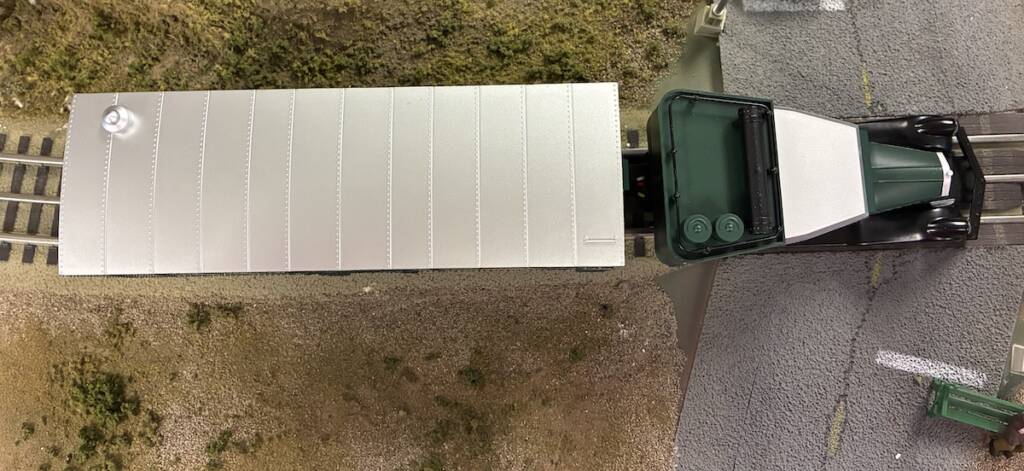 top of model railbus