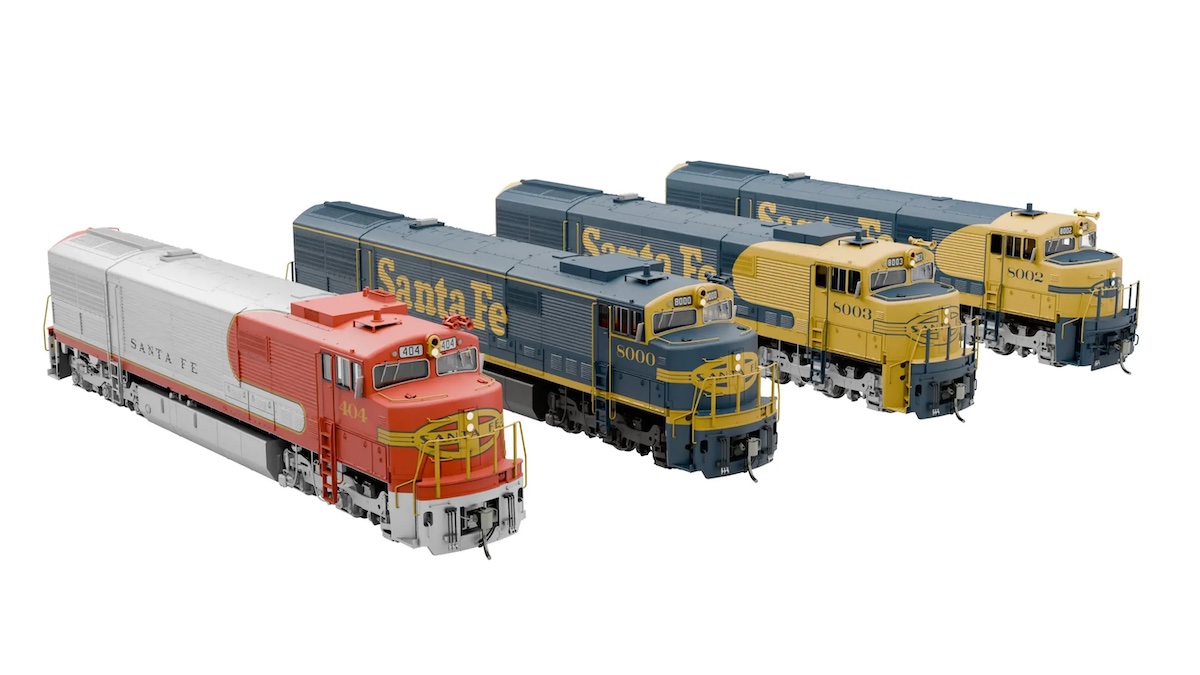 Promotional photos of HO models