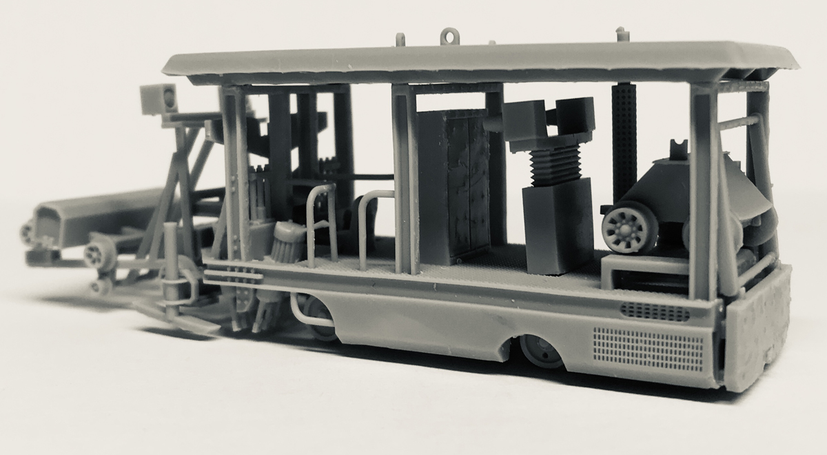 A silver model tamper from the 1960s