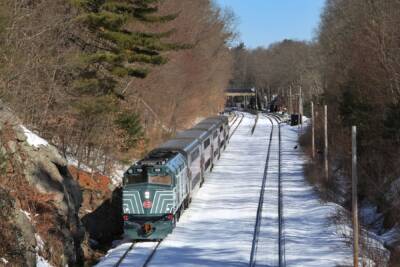 News photos: MBTA debuts New York Central heritage unit