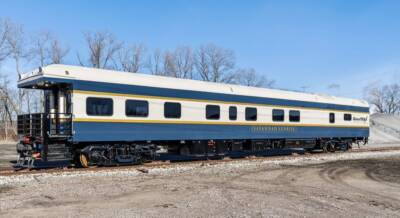 OmniTRAX debuts restored private car