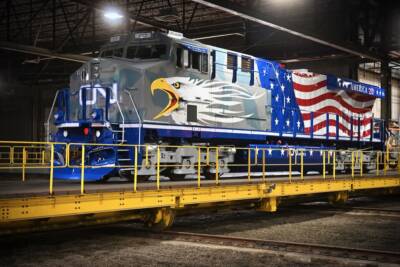 CN introduces two America 250 locomotives