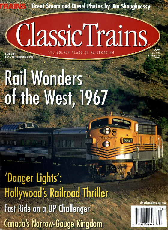 Classic Trains, Fall 2001