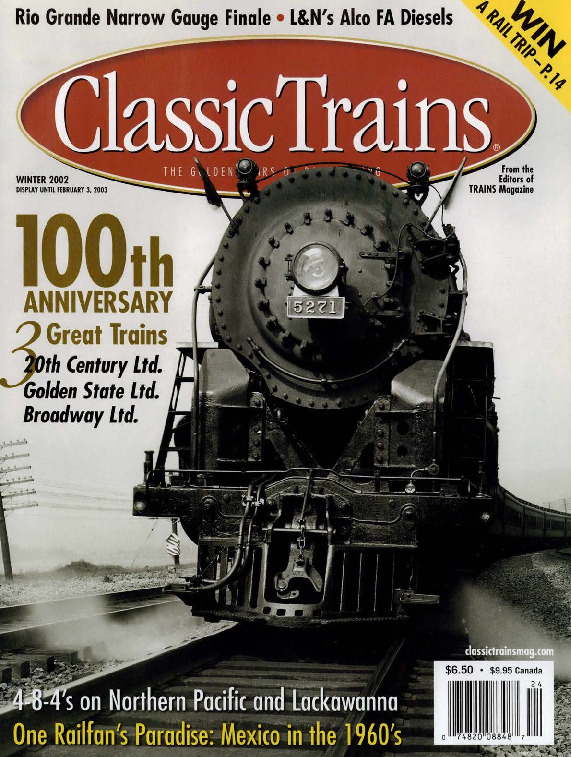 Classic Trains, Winter 2002