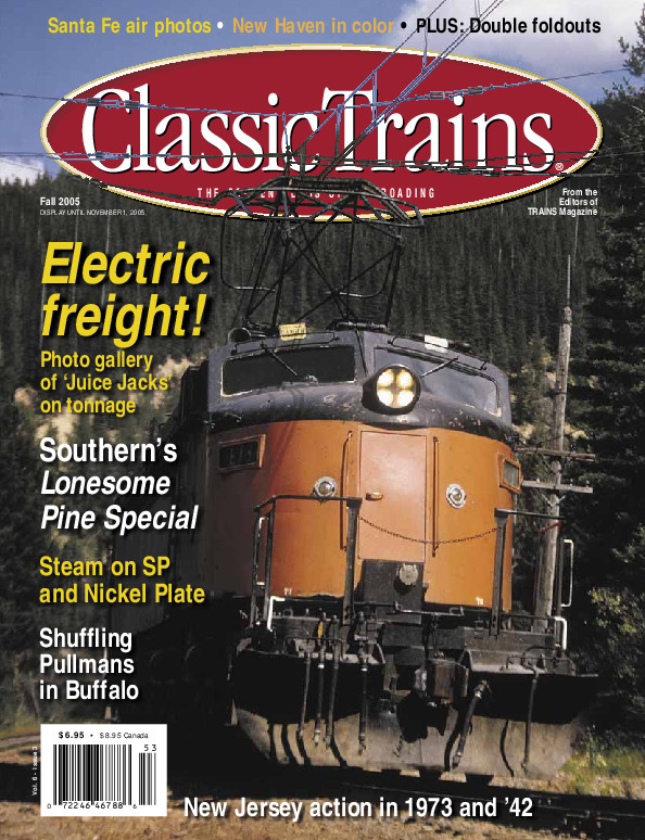 Classic Trains, Fall 2005