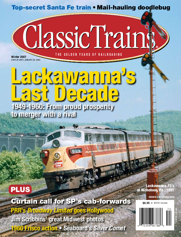 Classic Trains, Winter 2007