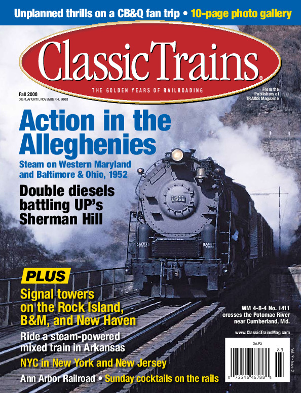 Classic Trains, Fall 2008