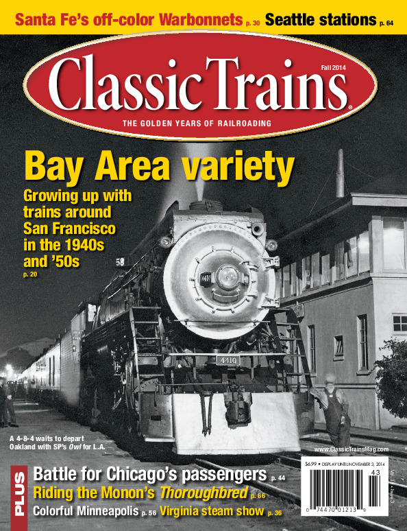 Classic Trains, Fall 2014