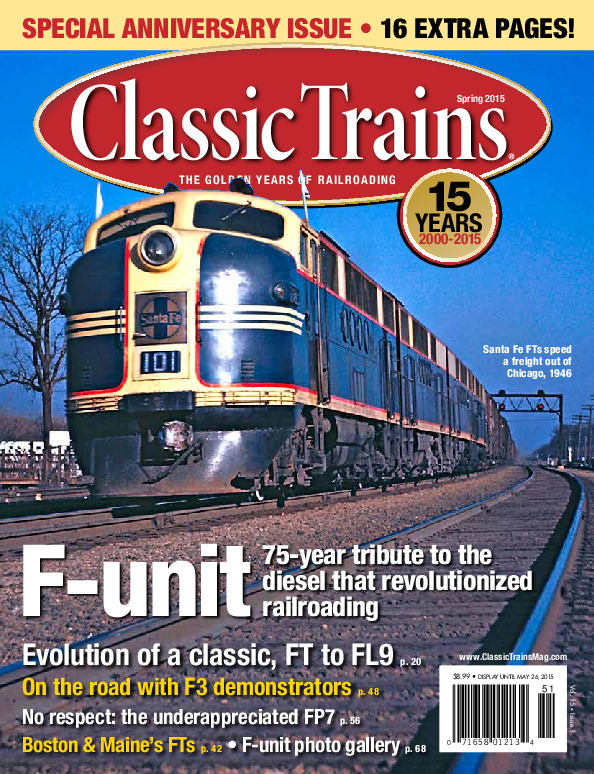 Classic Trains, Spring 2015