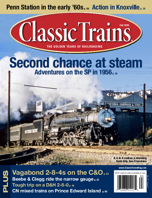 Classic Trains, Fall 2016