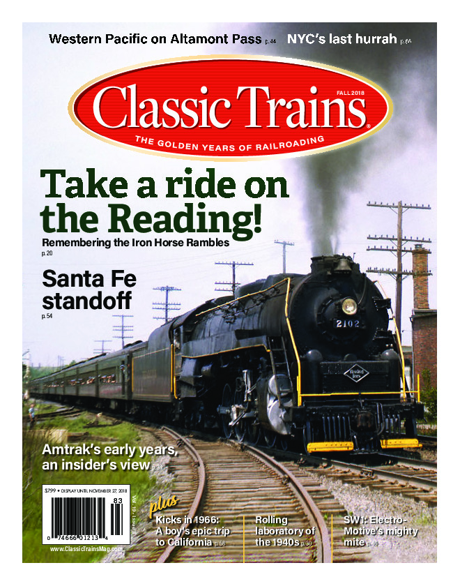 Classic Trains, Fall 2018