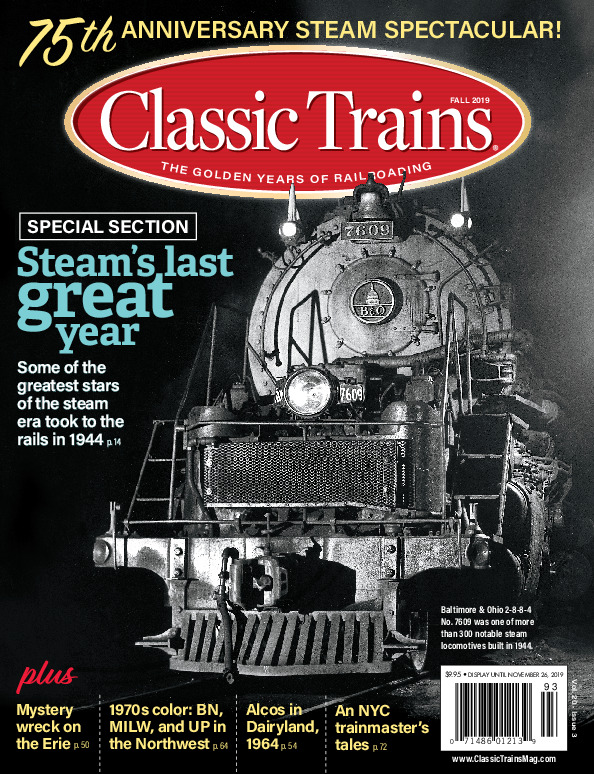 Classic Trains, Fall 2019