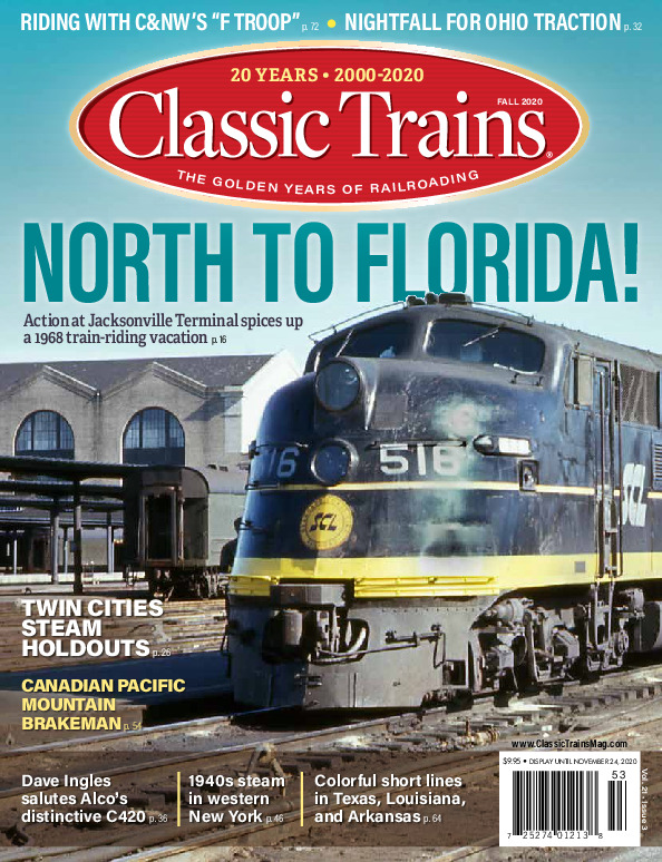 Classic Trains, Fall 2020