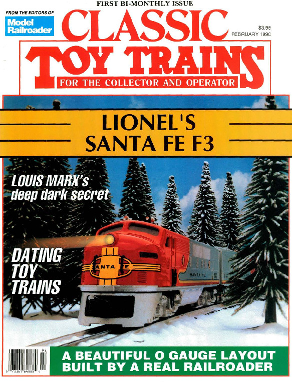 Classic Toy Trains, February 1990