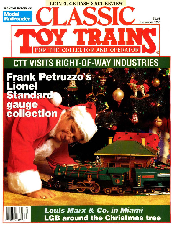 Classic Toy Trains, December 1990