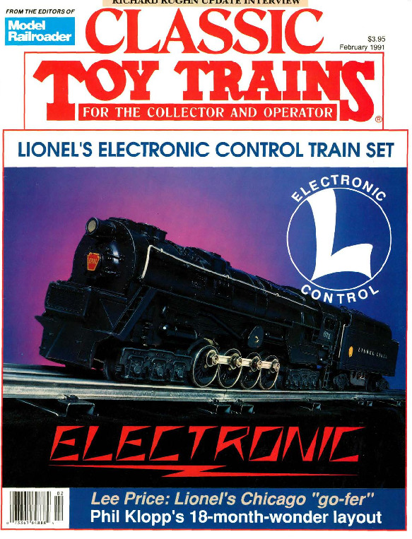 Classic Toy Trains, February 1991