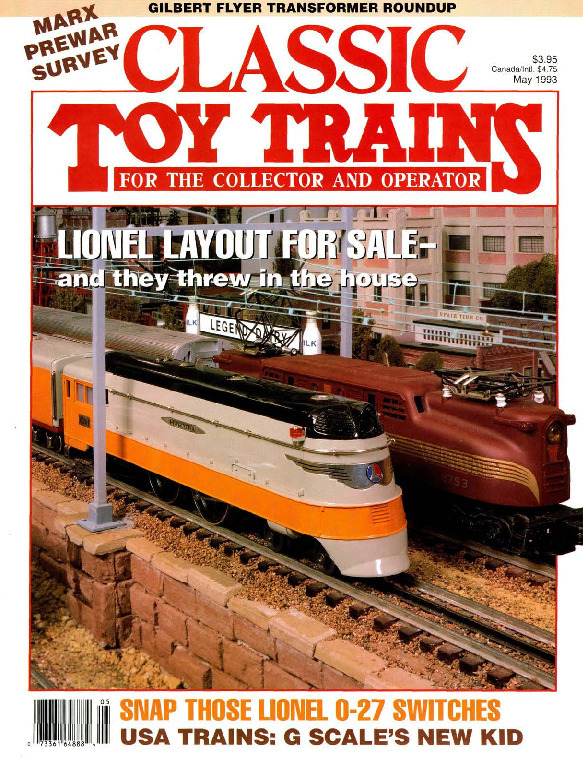 Classic Toy Trains, May 1993