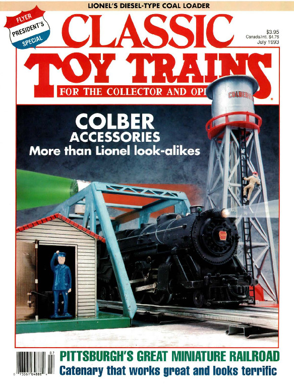 Classic Toy Trains, July 1993