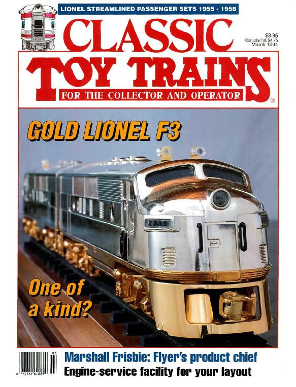 Classic Toy Trains, March 1994