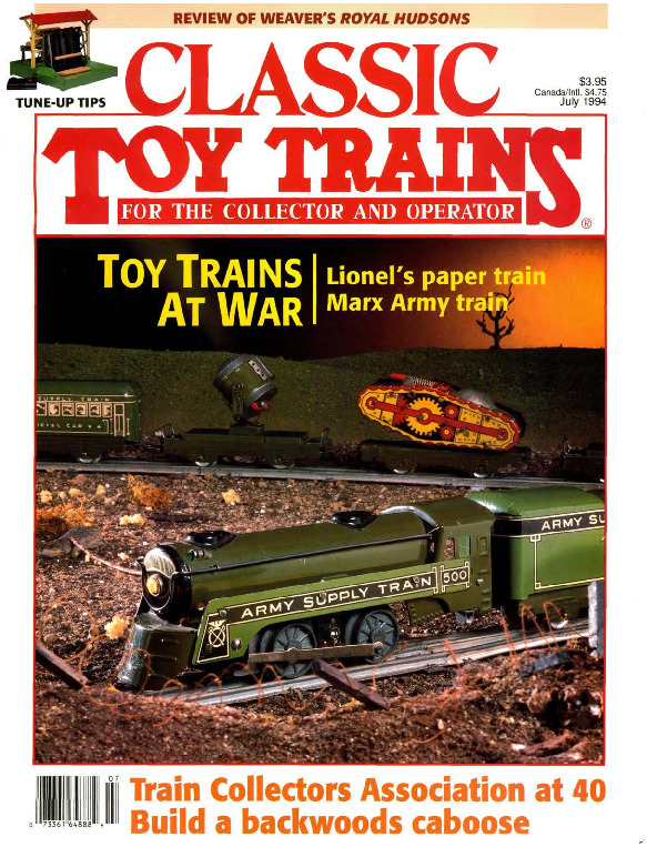 Classic Toy Trains, July 1994