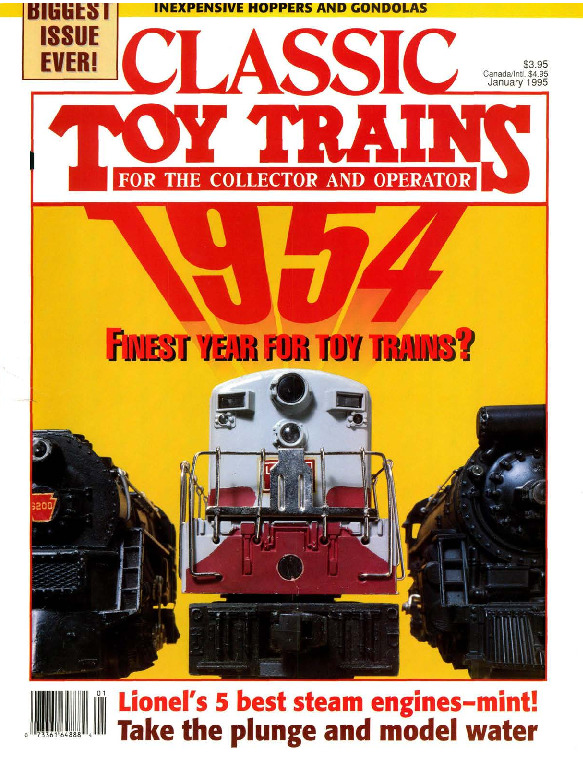 Classic Toy Trains, January 1995