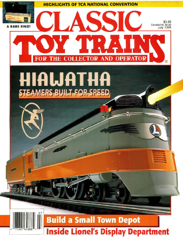 Classic Toy Trains, July 1995