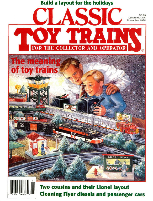 Classic Toy Trains, November 1995