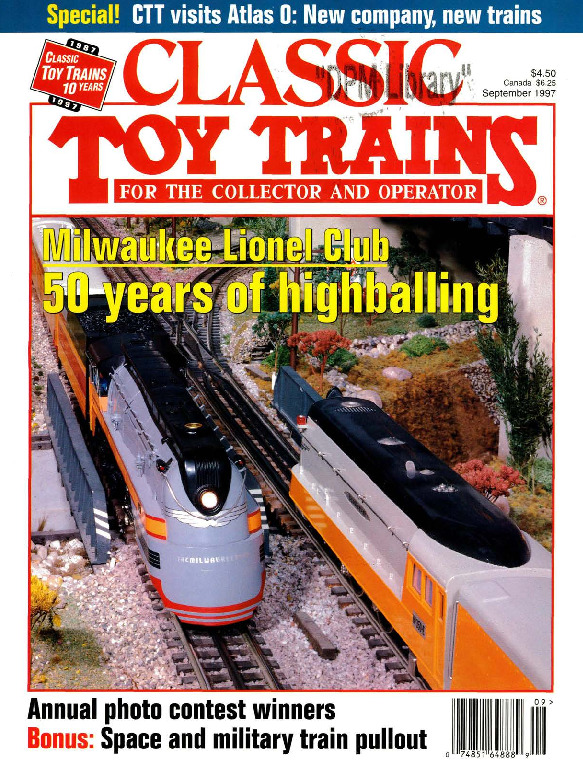 Classic Toy Trains, September 1997
