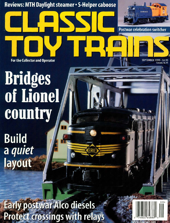 Classic Toy Trains, September 1999
