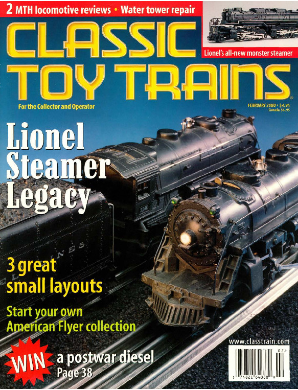 Classic Toy Trains, February 2000