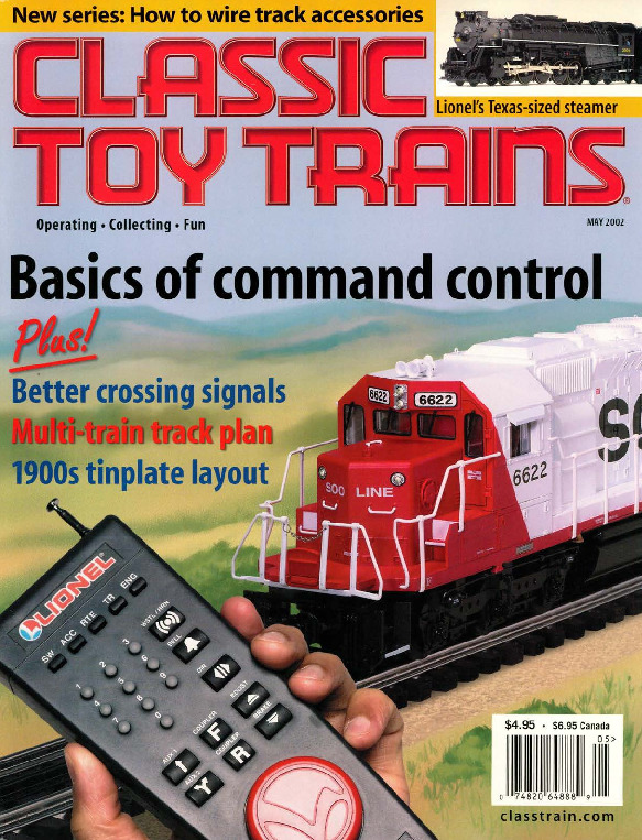 Classic Toy Trains, May 2002