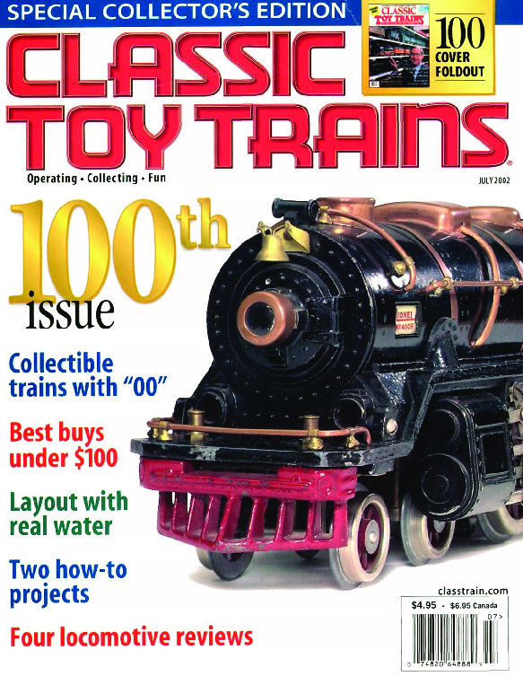 Classic Toy Trains, July 2002
