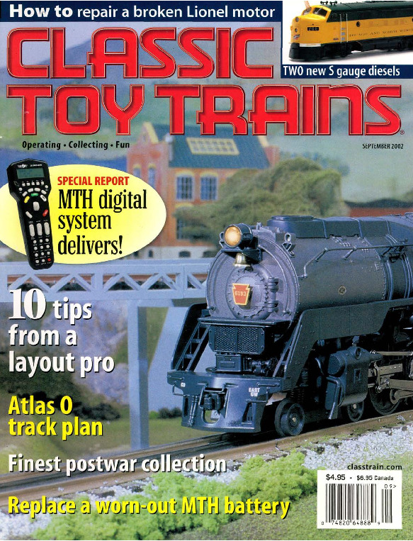 Classic Toy Trains, September 2002